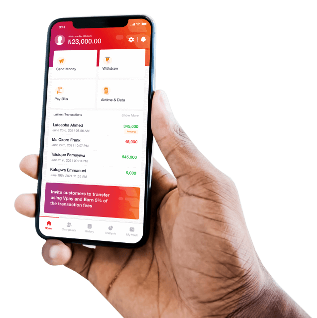 mobile app portrait view