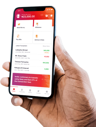 mobile app portrait view